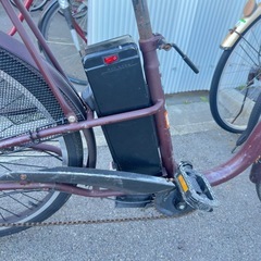 説明書　カギ2本あります。電動自転車　　ジャンクの画像