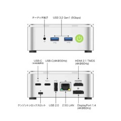 【最終価格】ミニPC GMK-G10 /Windows11 Pro /AMD Ryzen5 /32GB /SSD：512GBの画像