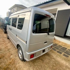 🛜 検10年1月 スクラムバン 前席PW PSナビ ETC付きの画像