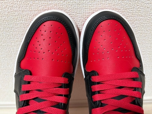 超美品 Nike Air Jordan 1 Mid "Bred"エアジョーダン1