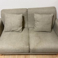 2人掛けソファ　の画像