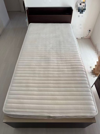 収納ベッド(シングル)　マットレス付き