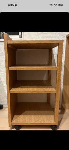  無印良品 木製カップボード・幅120cm・オーク材
