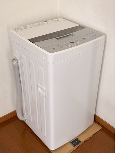 受け取り予定者決まりました　【2019年製】AQUA 洗濯機 AQW-S45G 4.5kg｜引越しのため