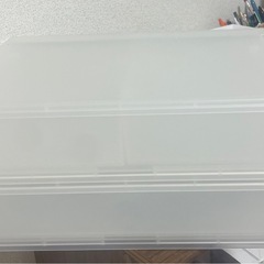 [取引中]無料であげます　収納ケース の画像