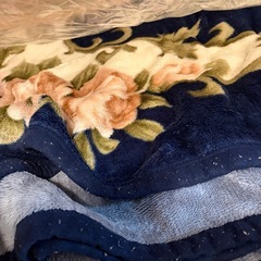 敷布団、毛布、カーペットあります！もらってください！の画像