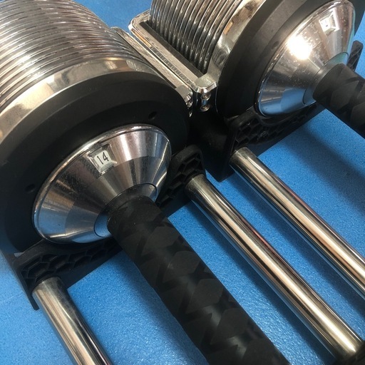 【決まりました】ライシン製1kg刻み可変式ダンベル(3〜32kg)