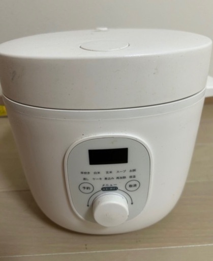 （女性一人暮らし使用品）TOSHIBA洗濯機4.5キロ　4号炊き多機能炊飯器セット　【近場なら配送します】