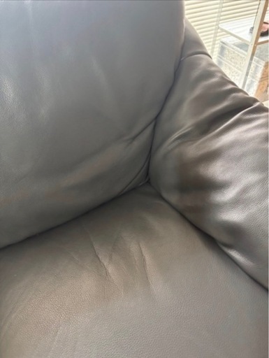 【定価50万↑】イタリア製 レザーソファ