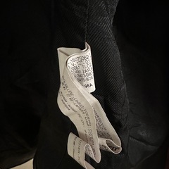 ZARA ブラック ファッション スリムフィット スーツの画像