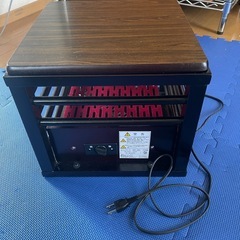 ミニこたつ 。サイズ幅30㎝奥行30㎝高さ27㎝の画像