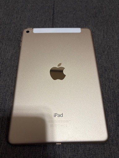 i Pad mini 4 64GB ゴールド Wi-Fi