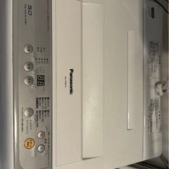 洗濯機　Panasonicパナソニック家庭用の画像