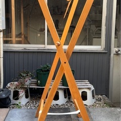 【売約済み】木製ハンガーラックの画像