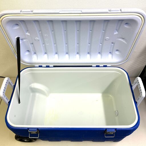 FIELDOOR クーラーボックス 80L キャスター付き 3層構造保冷 2WAYハンドル 引き取りOK 簡易清掃 除菌済み y