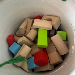 積み木150ピースの画像