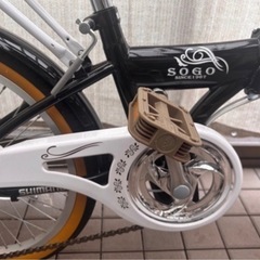 【未使用】折りたたみ式自転車の画像