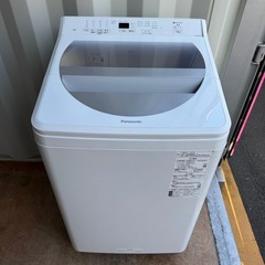🉐祭り67⭐️2021年製★パナソニック　洗濯機 インバーター　8KG 一人暮らしの画像