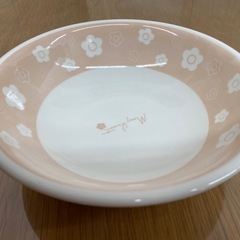 ☆【未使用】MARY QUANT マルチボウル 花柄皿 陶器製の画像