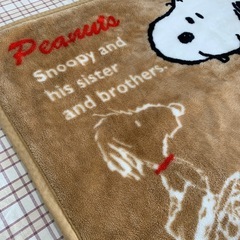 美原店　スヌーピー　SNOOPY 膝掛けの画像