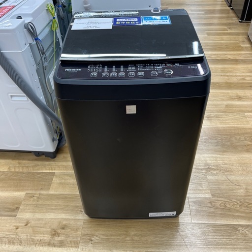 Hisens ハイセンス 全自動洗濯機 HW-G55E5KK 2018年製 洗い5.5kg 生活家電 洗濯機 のご紹介です。