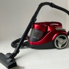 アイリスオーヤマ 掃除機　レッドの画像
