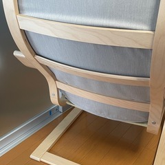 IKEA イケア　ポエング　　ベージュ　ダイニングチェア　パーソナルチェア　1人掛け　イス　椅子　ソファ　の画像