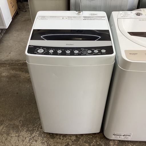 万代店　ハイアール　洗濯機　JW-C45D 2020年製