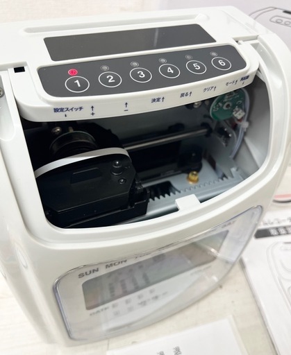 M【中古品】VOICE ヴォイス タイムレコーダー VT-2000 タイムカード シンプルモデル 出勤退勤 カード