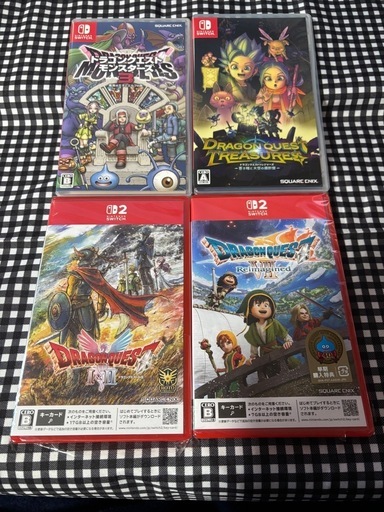 任天堂Switch1と2のソフトまとめて出品