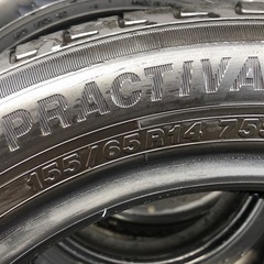155/65R14夏タイヤ2023取り付け無料の画像