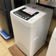 リユースマン倉敷、洗濯機5.5㌔、ホワイト✖️ブラック、ハイセンス、HW-E5502、2019年製の画像