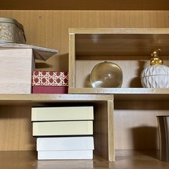 Shuosi デスク上置き棚 自由自在伸縮可スッキリ整理整頓 卓上棚 3種の組み合わせ方式 卓上自在ラック ブックスタンド 本立て 本棚の画像