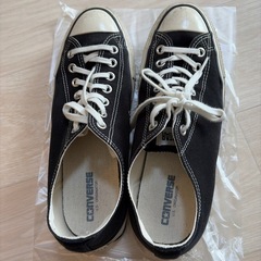 Converse ブラック ローカット スニーカー　27cmの画像