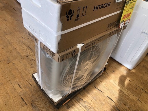 ★ジモティ特別価格?K061★HITACHI製★2021年製冷暖房兼用エアコン6畳用100V★新品未使用★3カ月間保証付き★取付手配可