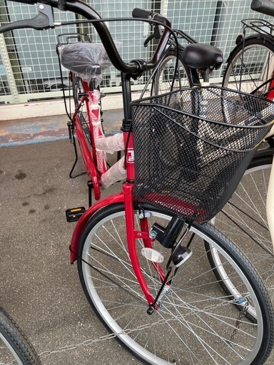 未使用品 新品 26インチ自転車 21テクノロジー1年保証付きNo.1244● ※現金、クレジット、スマホ決済対応