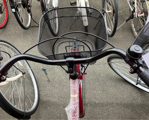 未使用品 新品 26インチ自転車 21テクノロジー1年保証付きNo.1244● ※現金、クレジット、スマホ決済対応
