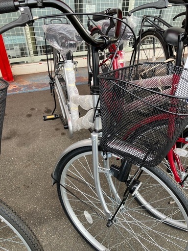 未使用品 新品 26インチ自転車 21テクノロジー1年保証付きNo.1245● ※現金、クレジット、スマホ決済対応