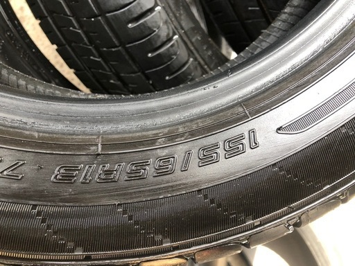 155/65R13ダンロップ取り付け無料