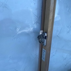 サッシ　内窓　曇りガラスの画像