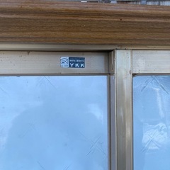 サッシ　内窓　曇りガラスの画像