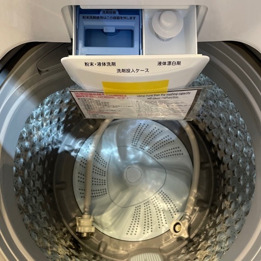 配送可【ニトリ】6K洗濯機★2024年製　分解クリーニング済み/6ヶ月保証付き【管理番号0210】野 