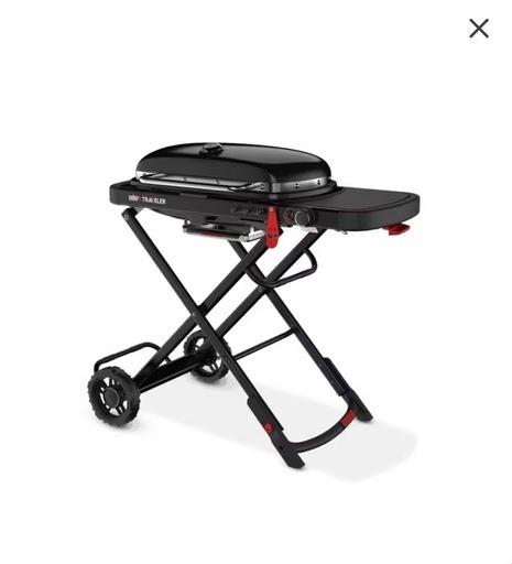 ★未開封品★ バーベキュー Traveler トラベラー ガスグリル　ステンレス エディション[ ガス BBQ グリル 蓋付き 大型 ] ウェーバー Weber