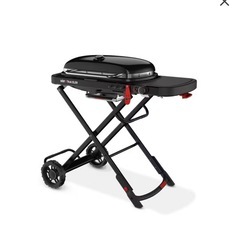★未開封品★ バーベキュー Traveler トラベラー ガスグリル　ステンレス エディション[ ガス BBQ グリル 蓋付き 大型 ] ウェーバー Weberの画像