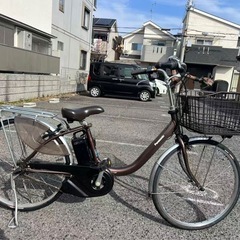 パナソニック電動自転車24インチの画像