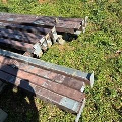 本日取引30000円　角パイプ　75×3.2 　亜鉛の画像