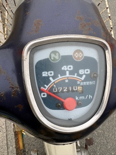 C50 スーパーカブDX C50-09 現状