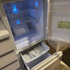 シャープ 冷蔵庫 SJ-D14F-W 2020年製の画像