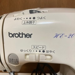 ジャンク　ブラザー　コンパクトミシンの画像