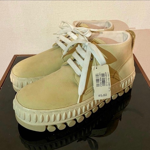 NO NAME ノーネーム ハイカット レザー 厚底　タンク　ローラー　デッドストック
